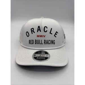 Oracle Red Bull Racing New Era 9FORTY Hat Cap White Motorsport Formula 1 Snapbac